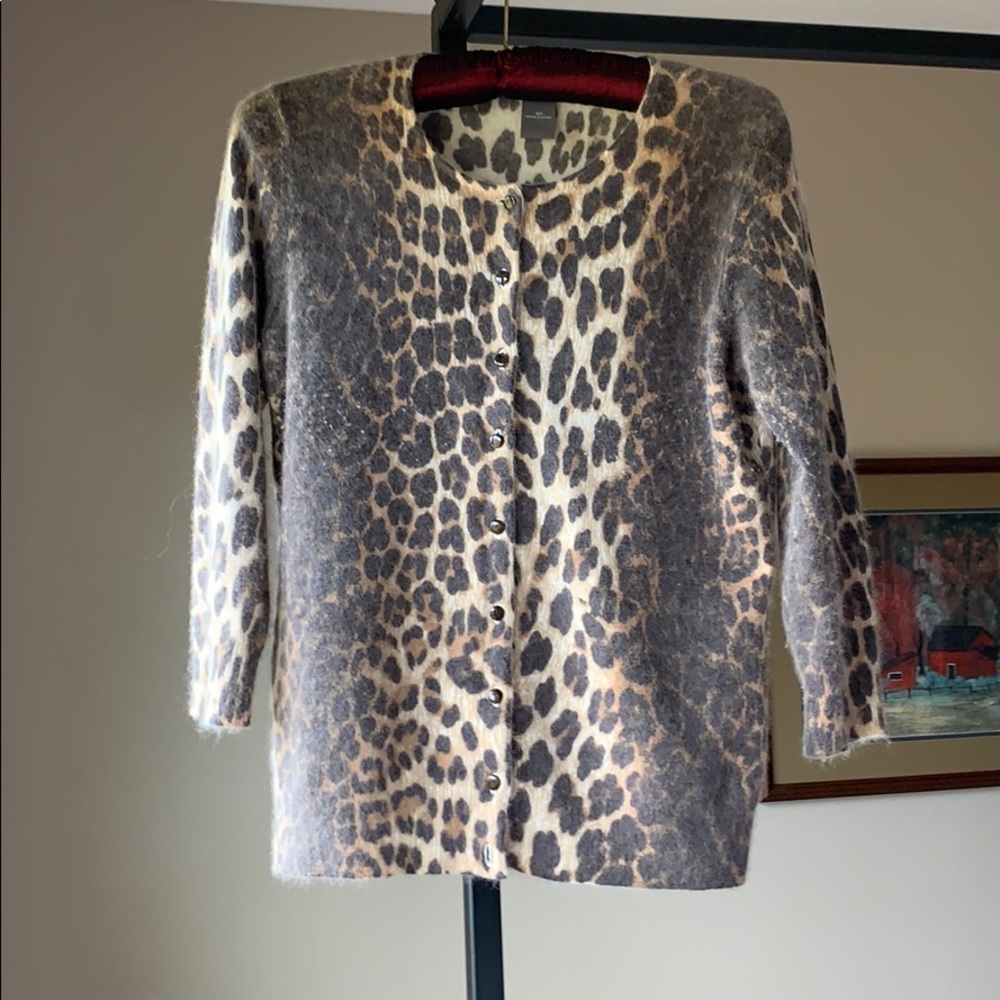 Ann Taylor Angora Cardigan